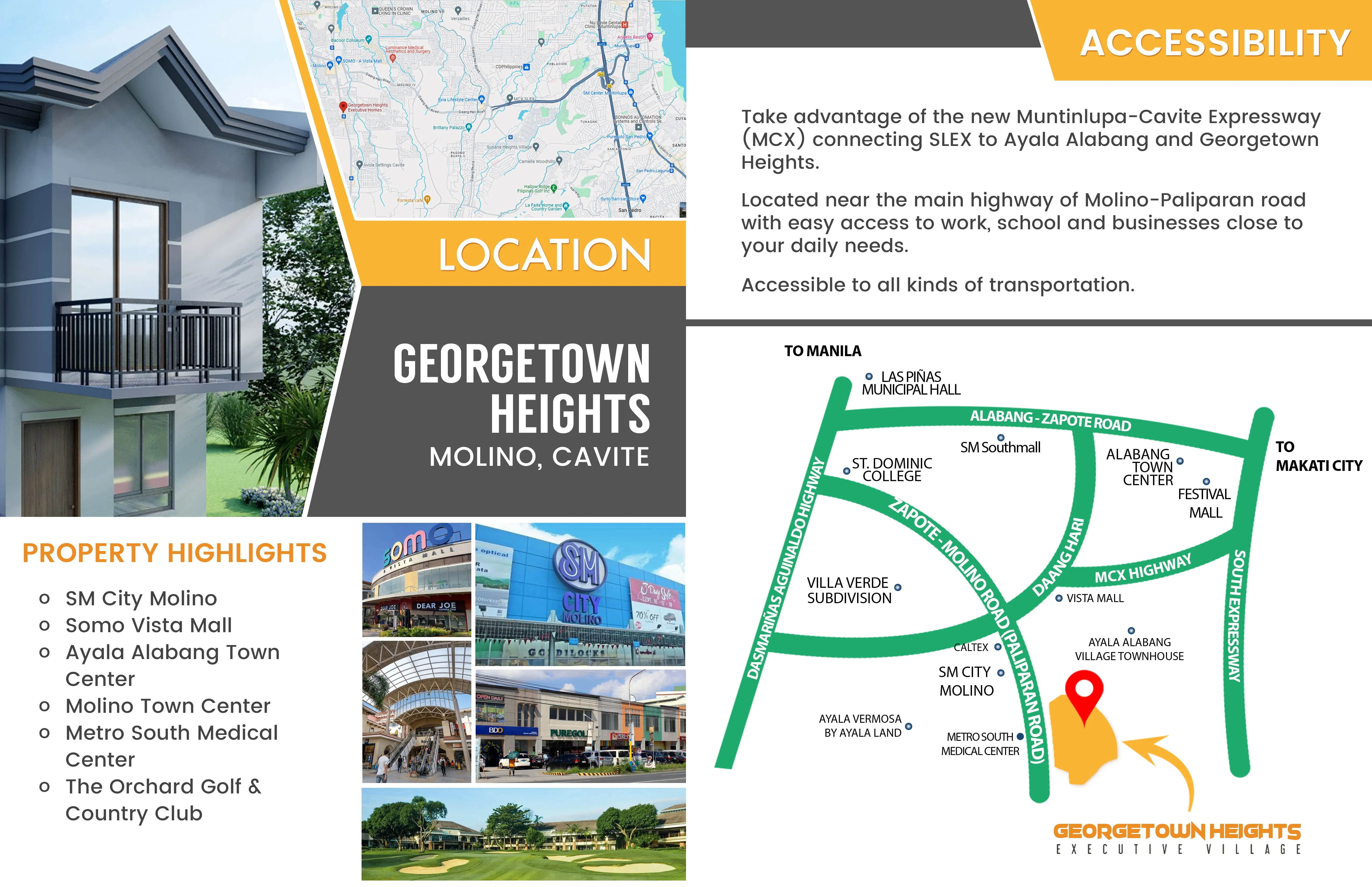 Georgetown Heights Location Map